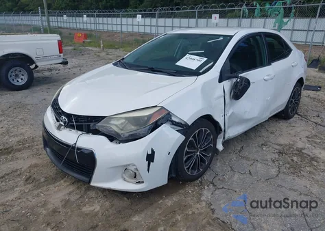 2016 Toyota Corolla S Plus из США, поврежденный, VIN 2T1BURHE0GC603645
